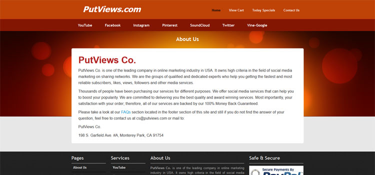 To increase your social presences. || PutViews - 2 To increase your social presences. || PutViews - 2