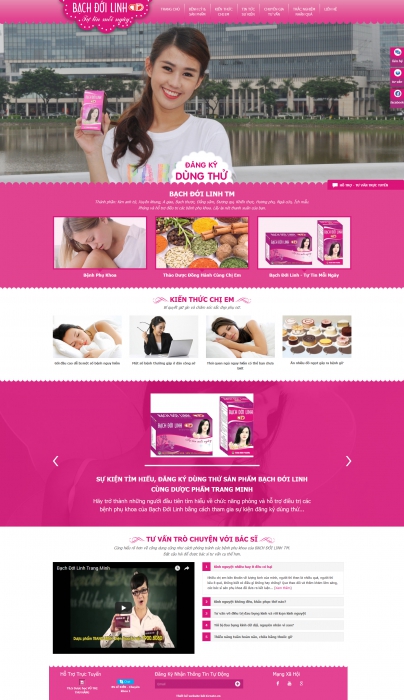 Bạch Đới Linh TM - Tự Tin Mỗi Ngày CTY Dược Phẩm Trang Minh - 1