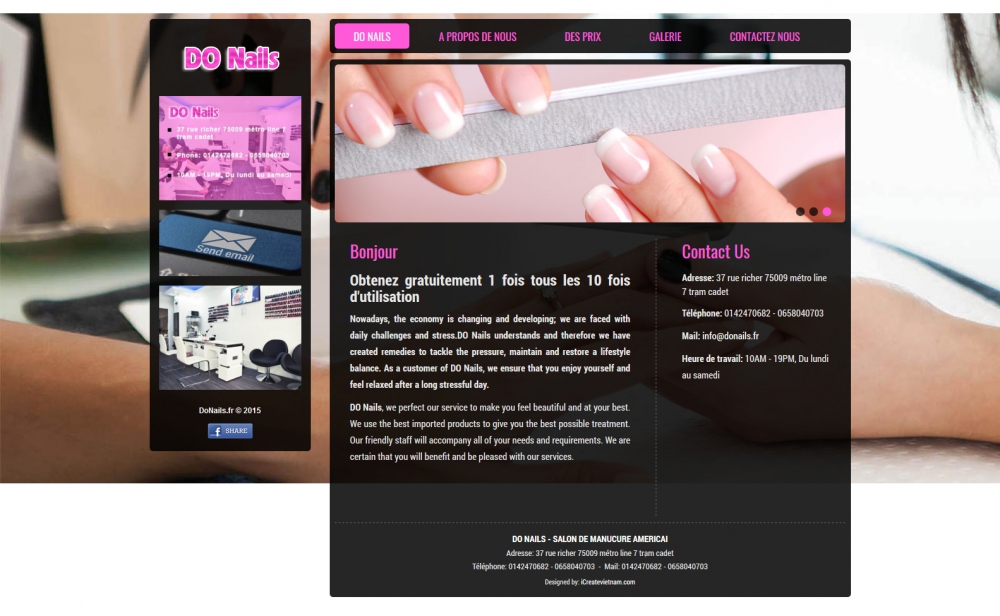 Do Nails - Salon de Manucure Americain - 2