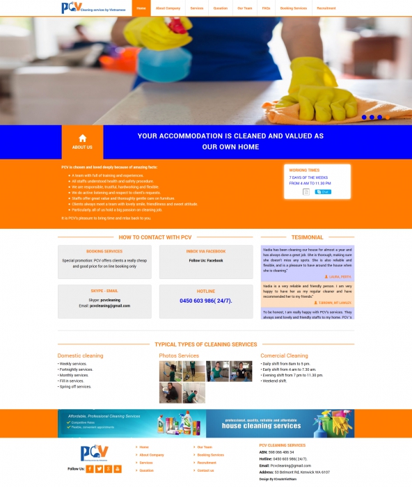 PCV CLEANING SERVICES - 1